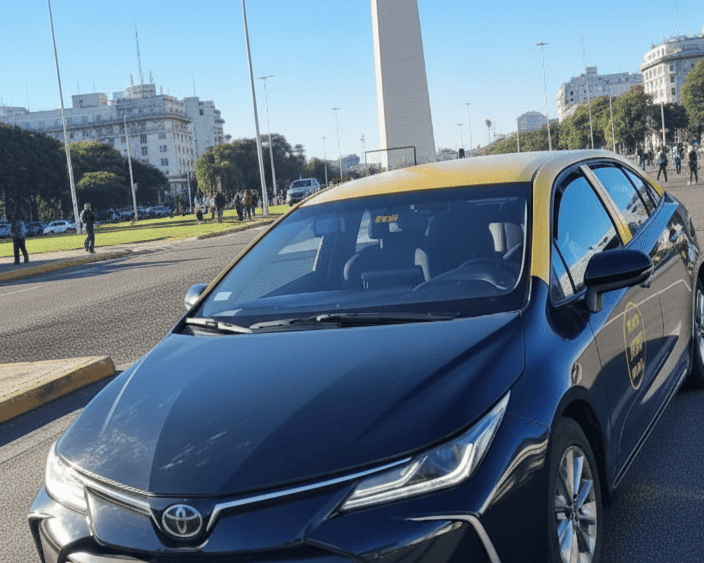 auto taxi toyota corolla